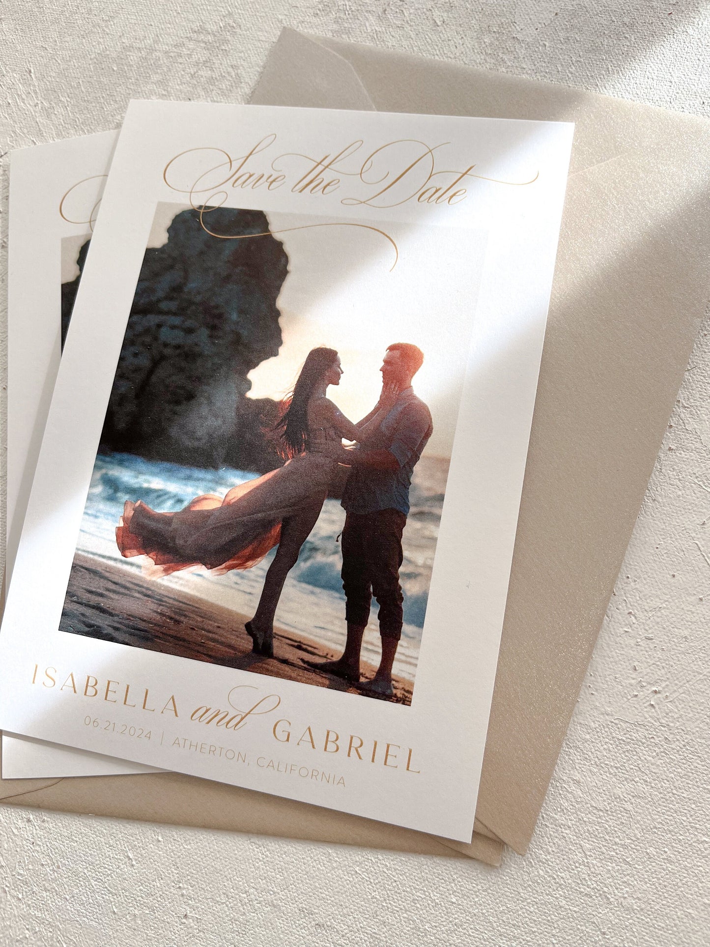Save the Date Cards with Envelopes - Style 48