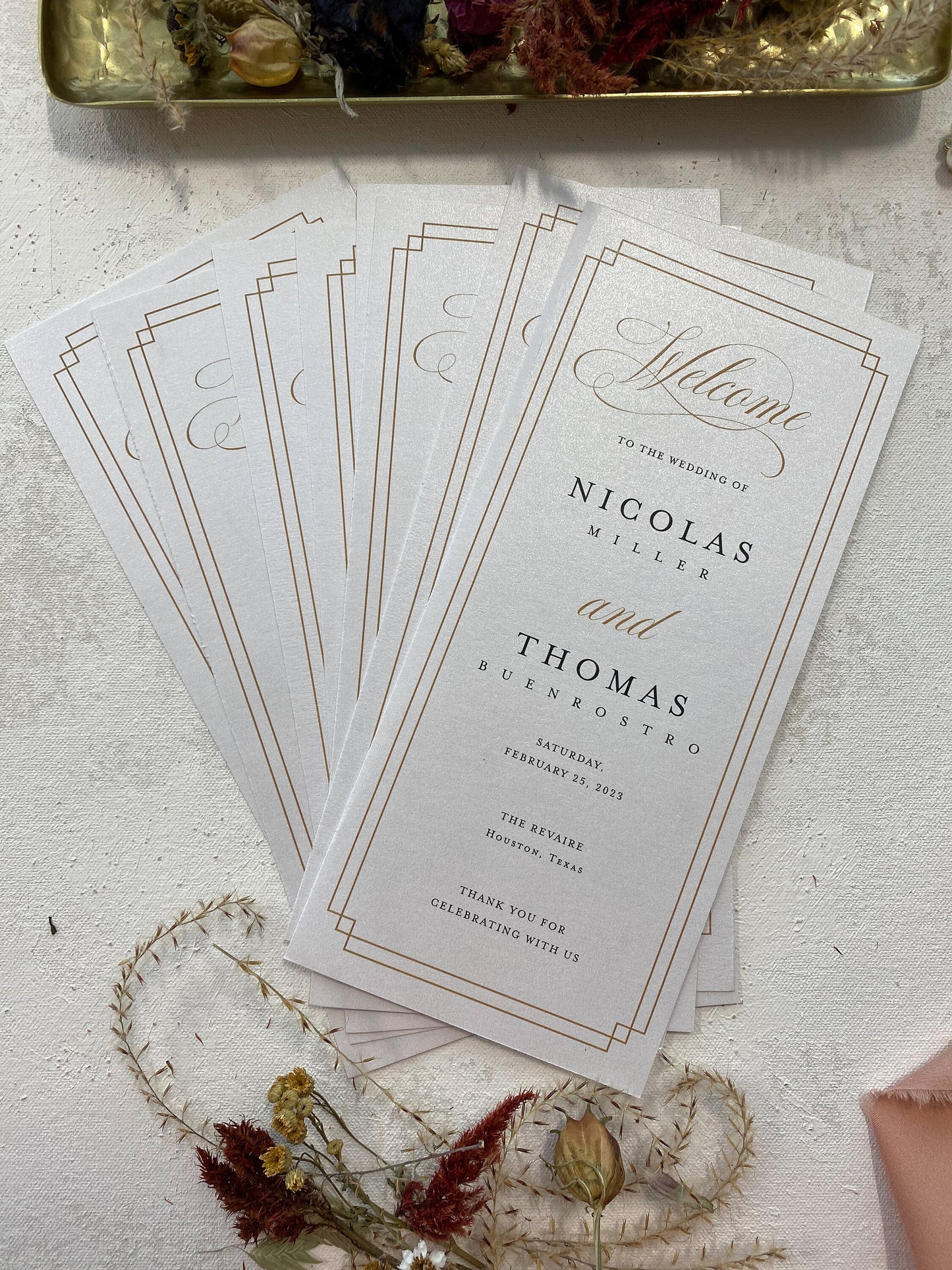 Wedding Programs | Style 123