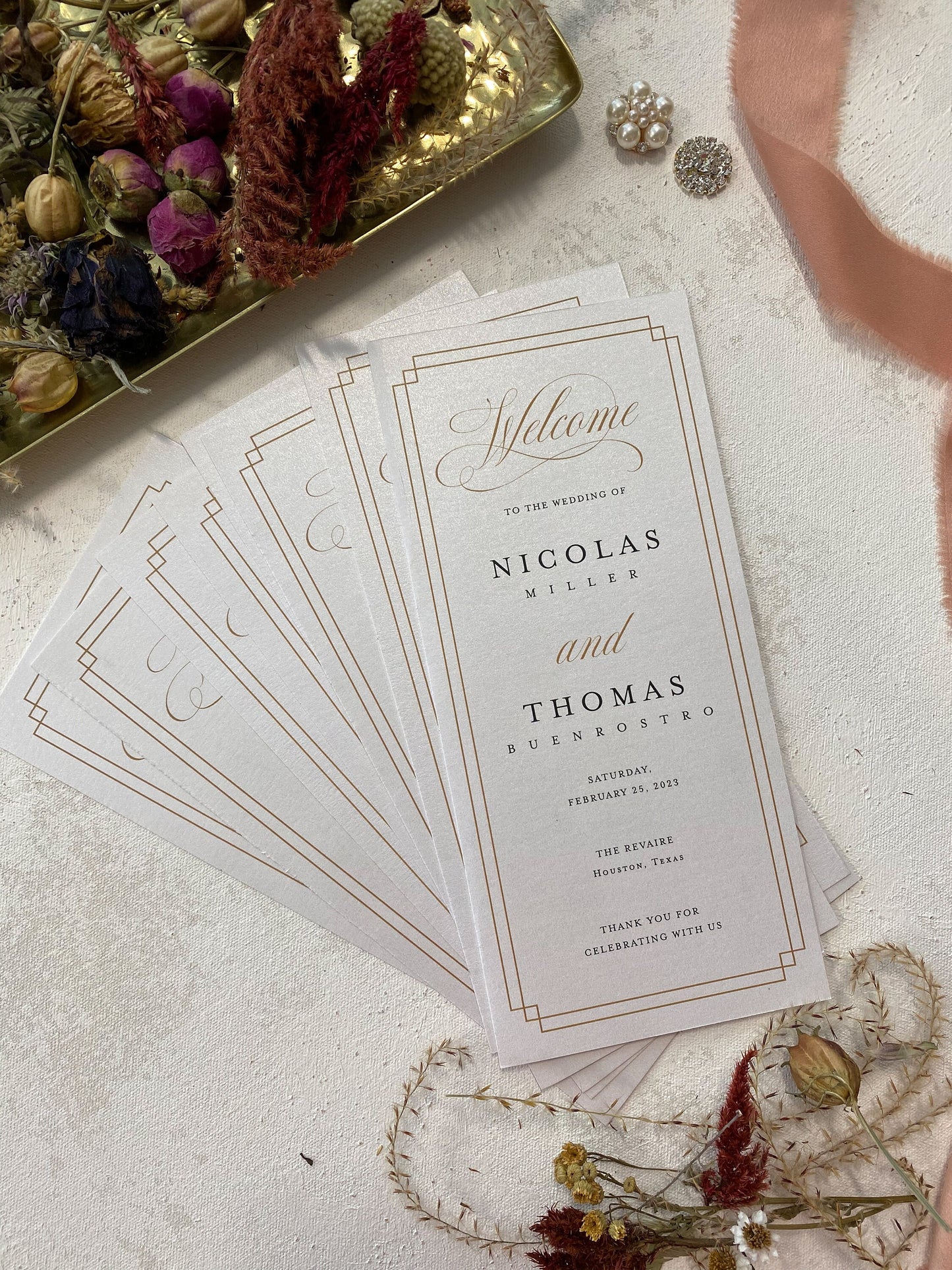 Wedding Programs | Style 123