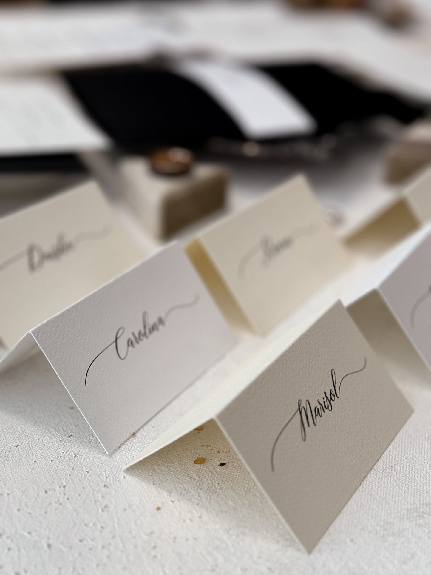 Wedding Folded Place Cards | Style 27