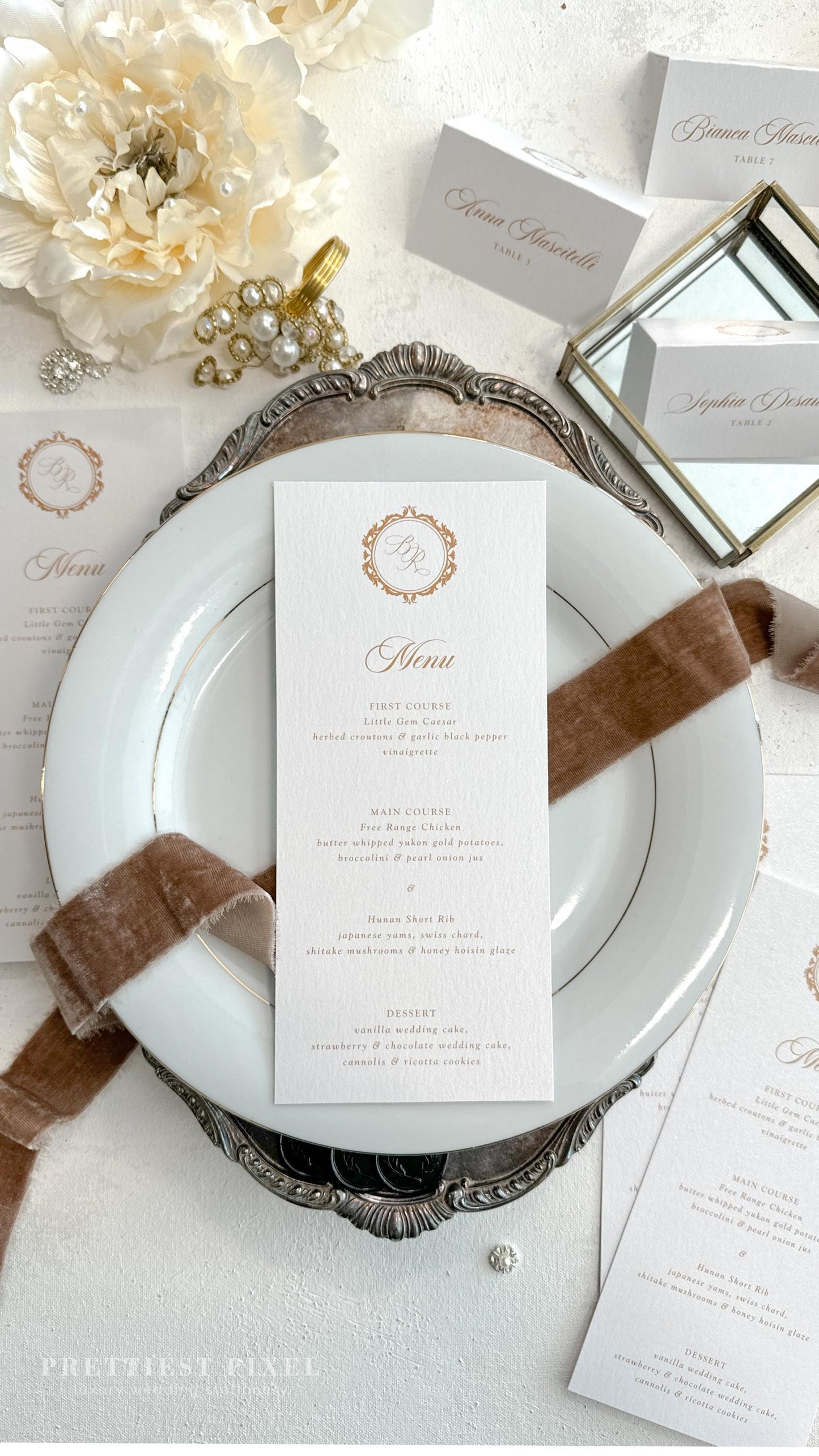 Wedding Menu | Style 106