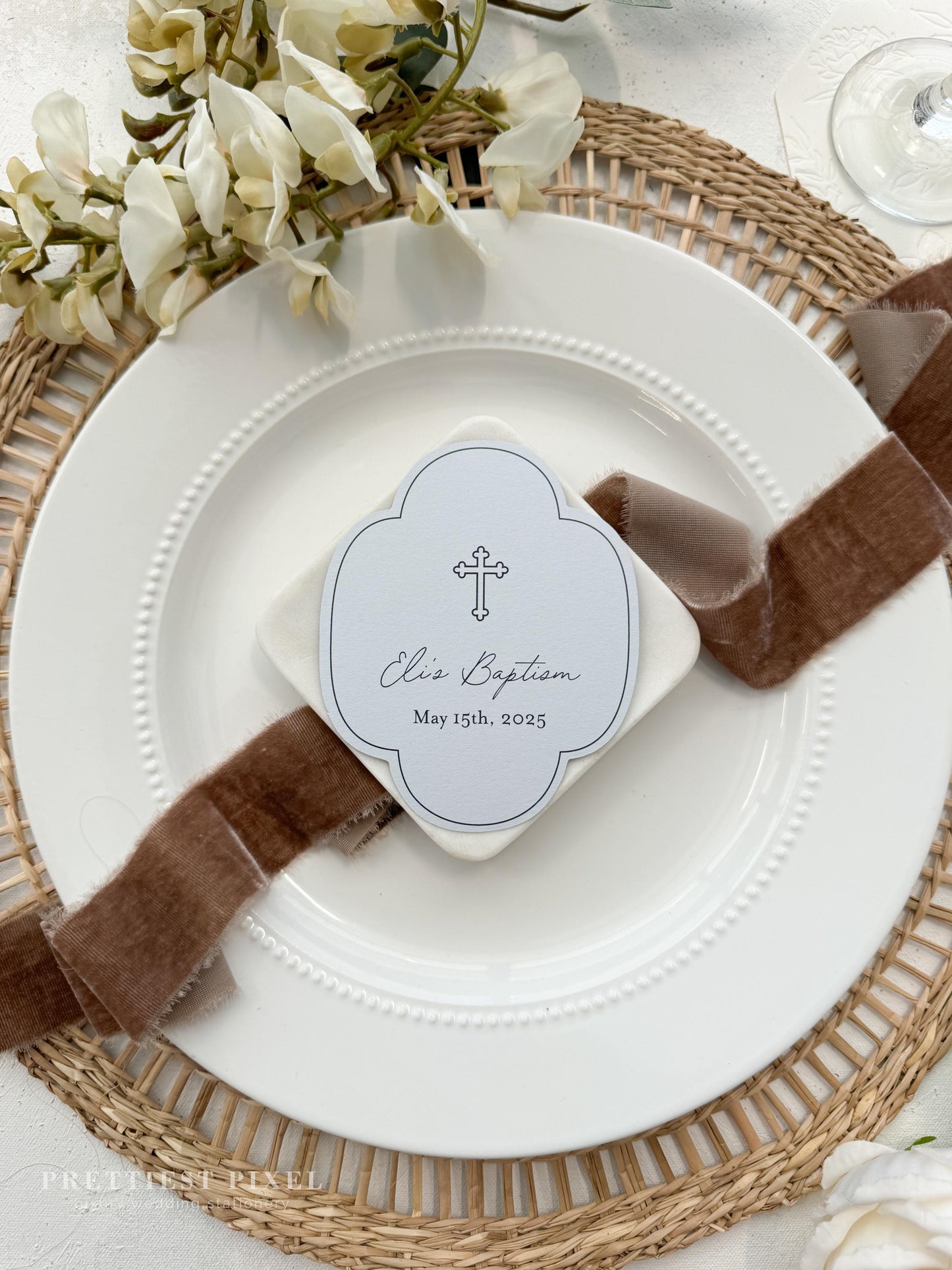 Baptism Decorations Tags | Style 284