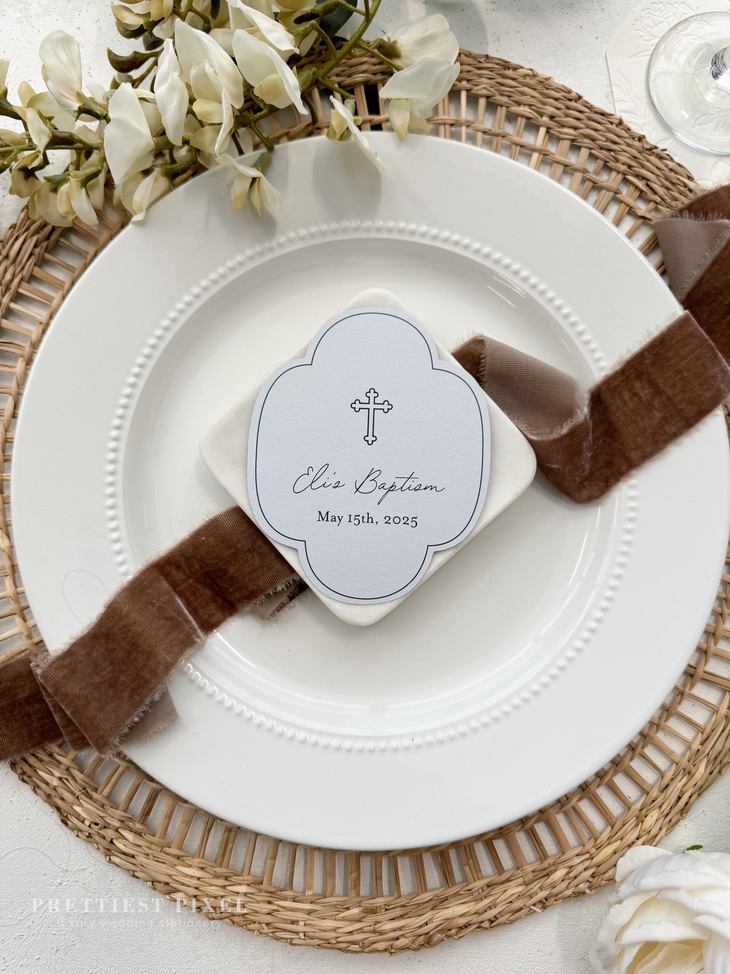 Baptism Decorations Tags | Style 284