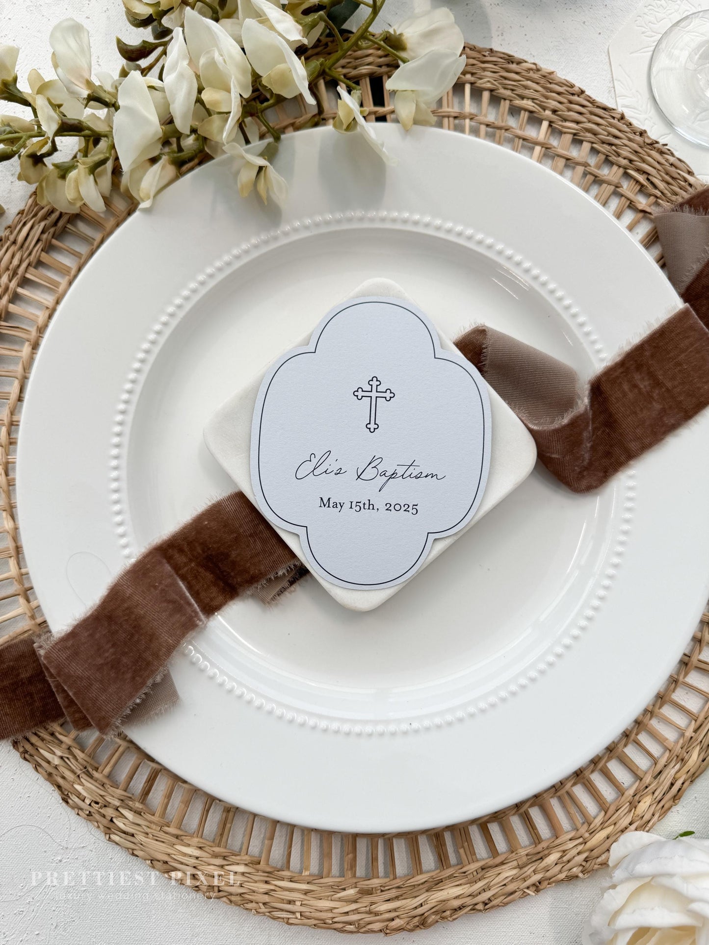 Baptism Decorations Tags | Style 284
