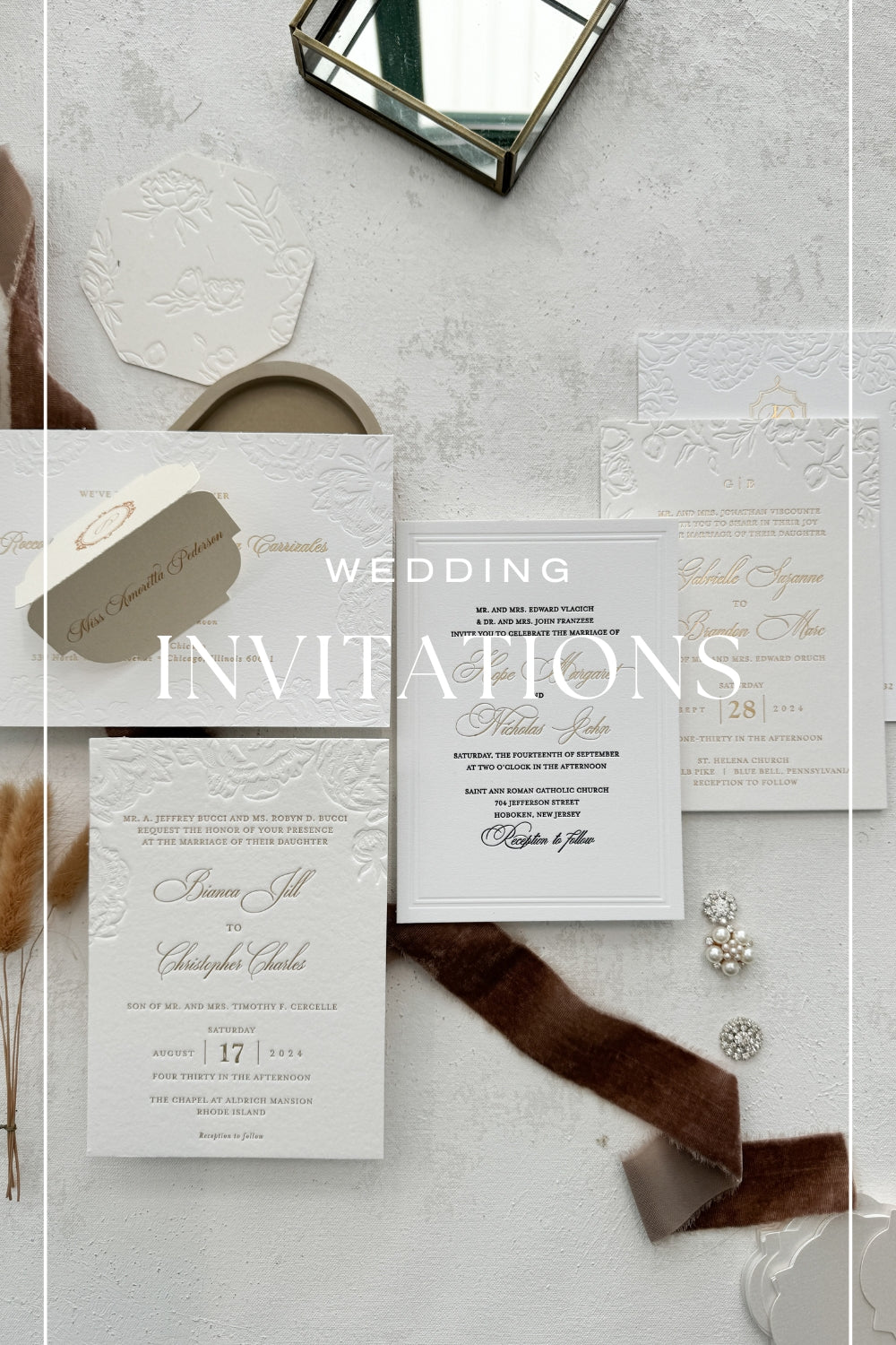 Wedding Invitations Sample Pack