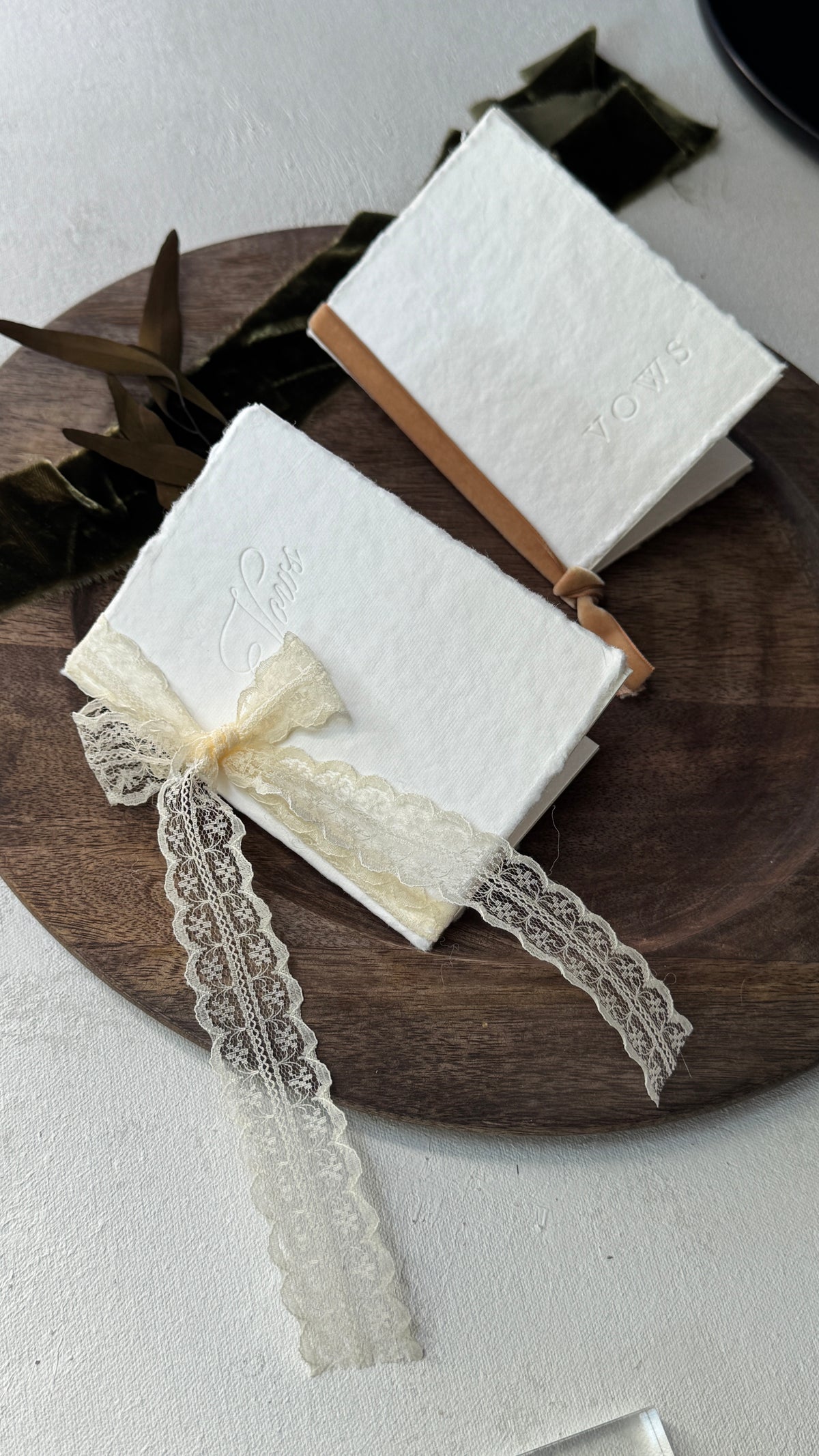 Wedding Vow Book | Style 777 | Set of 2