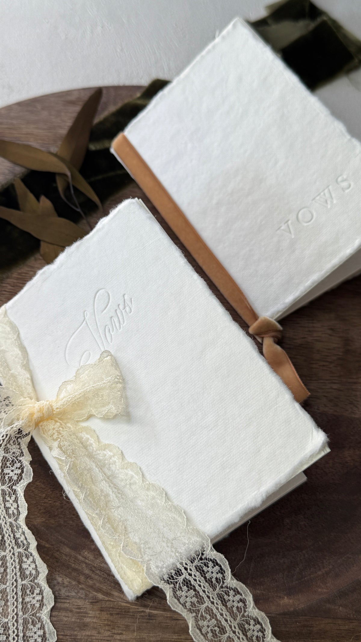 Wedding Vow Book | Style 777 | Set of 2