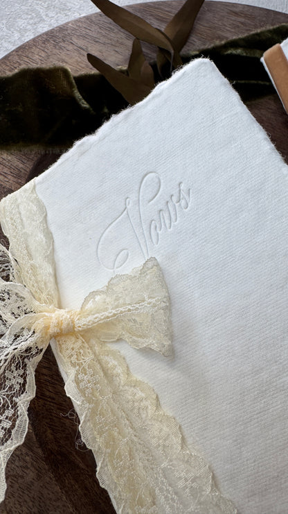 Wedding Vow Book | Style 777 | Set of 2