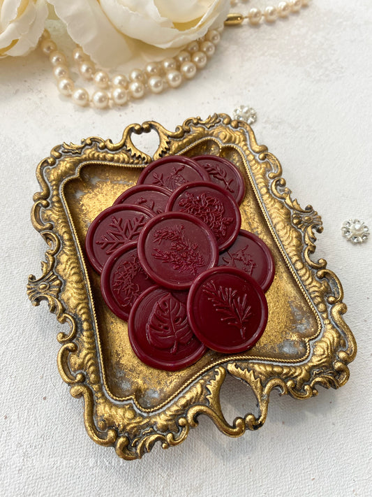 a close up of a tray with buttons on it