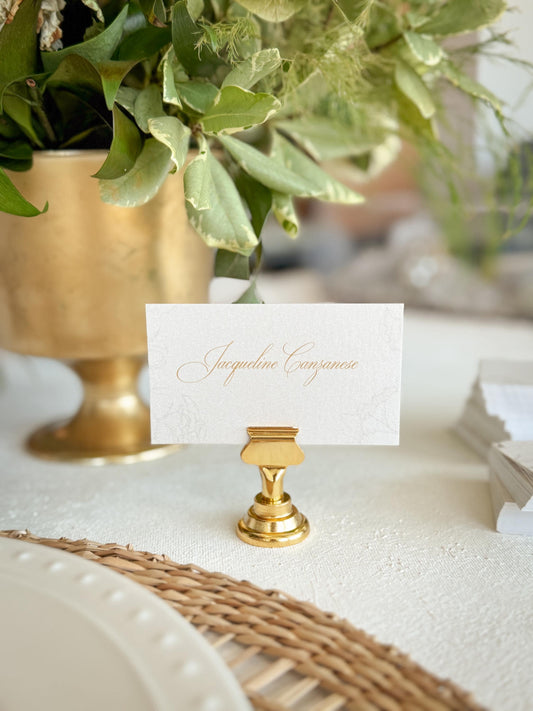 Printed Name Cards | Escort Cards | PlaceCards |  Style 777