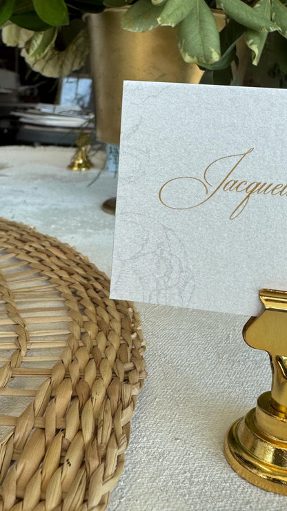 Printed Name Cards | Escort Cards | PlaceCards |  Style 777