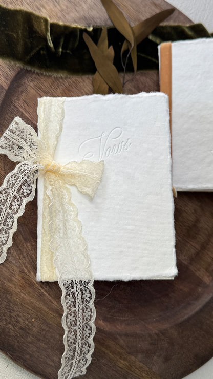 Wedding Vow Book | Style 777 | Set of 2