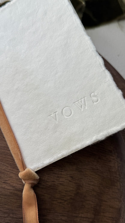 Wedding Vow Book | Style 777 | Set of 2