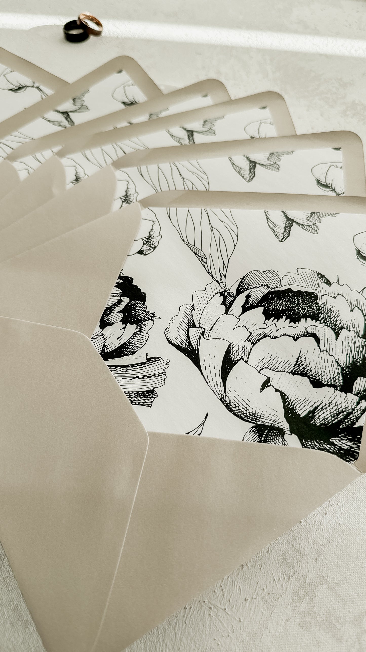 Custom Envelope Liners | Fit A7, A7.5, A7.75, A8, A9, 6x9 inches | Sets of 25