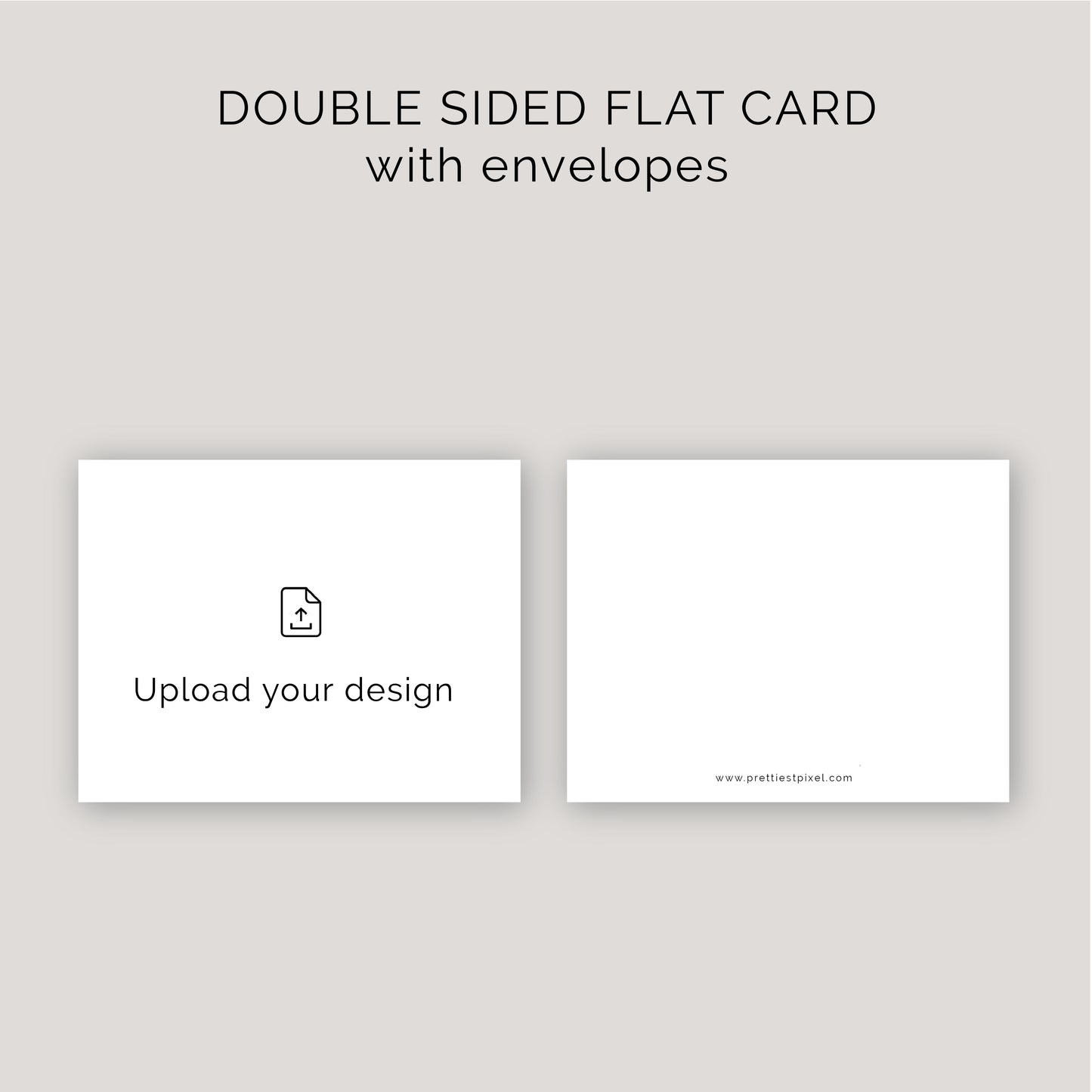 Flat Notecards - Upload Your Design