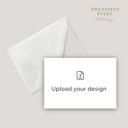 Folded Notecards - Upload Your Design