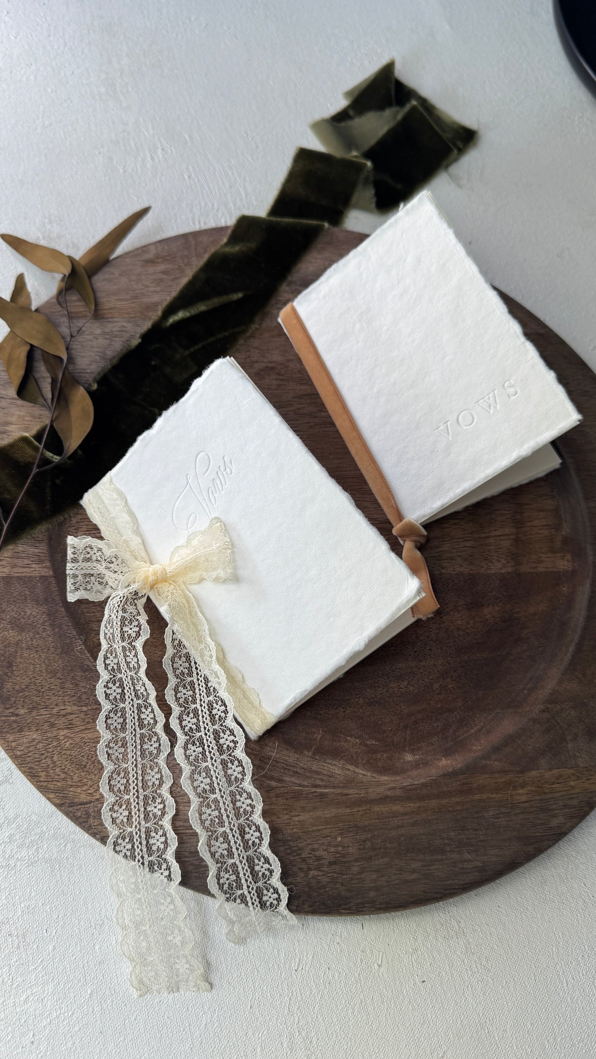 Wedding Vow Book | Style 777 | Set of 2
