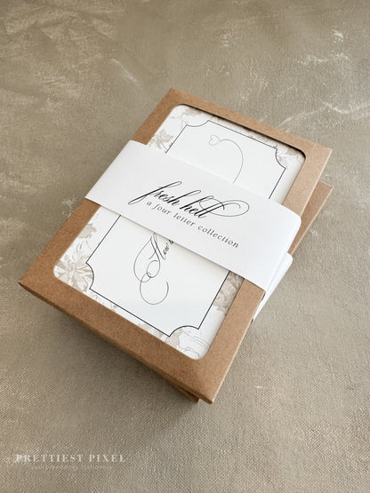 Stationery Notecard Gift Set - Fresh Hell, PG-13