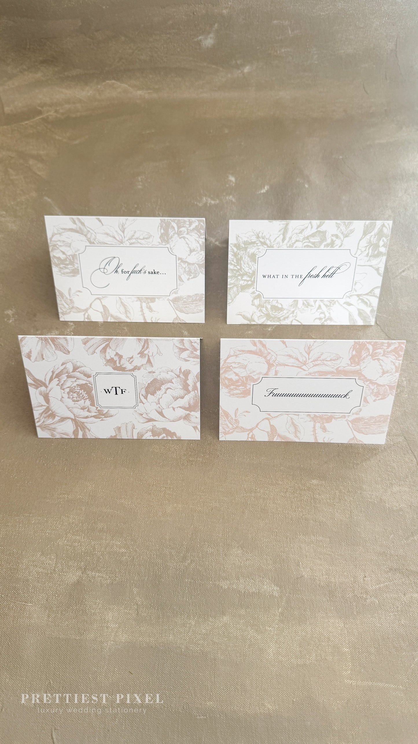 Stationery Notecard Gift Set - Fresh Hell, Rated R