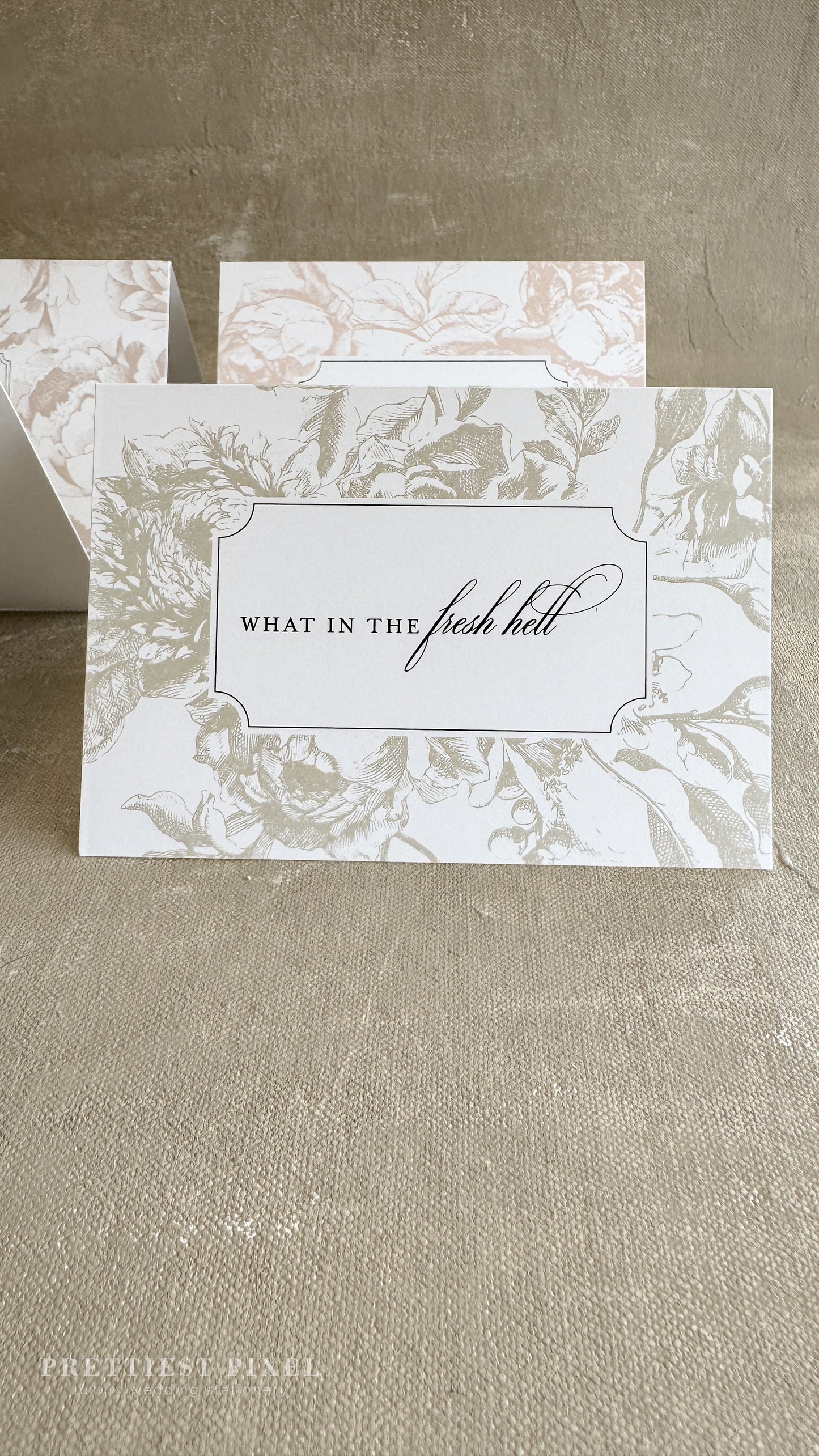 Stationery Notecard Gift Set - Fresh Hell, Rated R