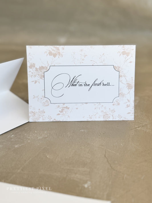 Stationery Notecard Gift Set - Fresh Hell, PG-13