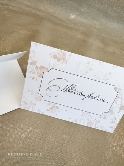 Stationery Notecard Gift Set - Fresh Hell, PG-13