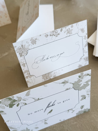 Stationery Notecard Gift Set - Fresh Hell, PG-13