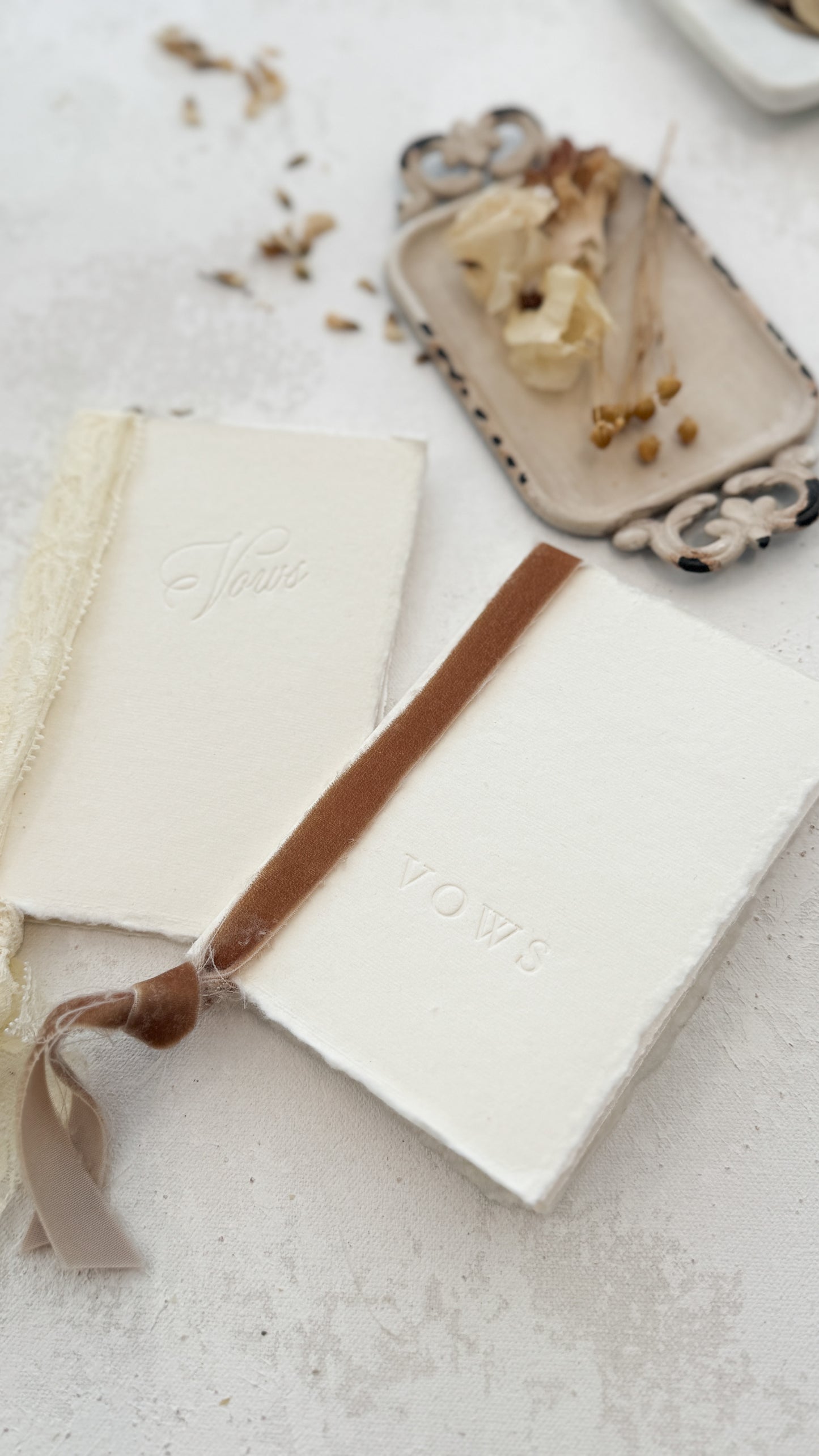 Wedding Vow Book | Style 777 | Set of 2