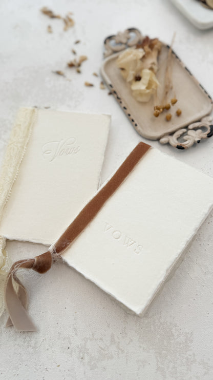Wedding Vow Book | Style 777 | Set of 2