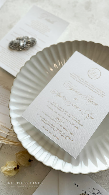 Foil Wedding Invitations | Style 2427