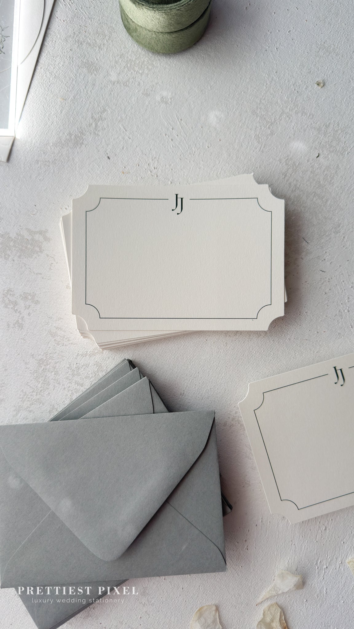 Personalized Stationery Gift Set for Her | Thank You Cards - Style 4902