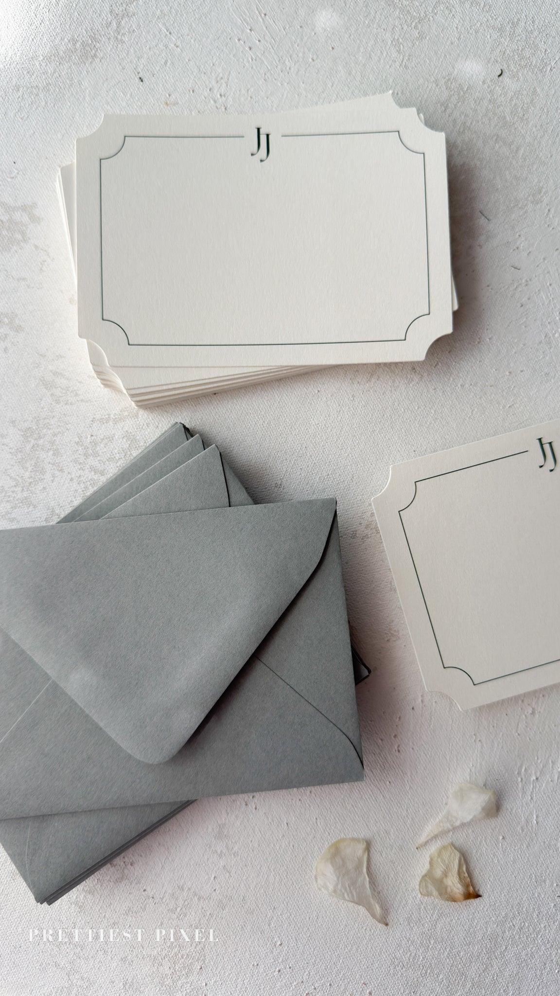 Personalized Stationery Gift Set for Her | Thank You Cards - Style 4902