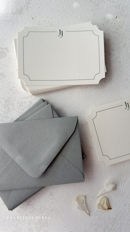 Personalized Stationery Gift Set for Her | Thank You Cards - Style 4902