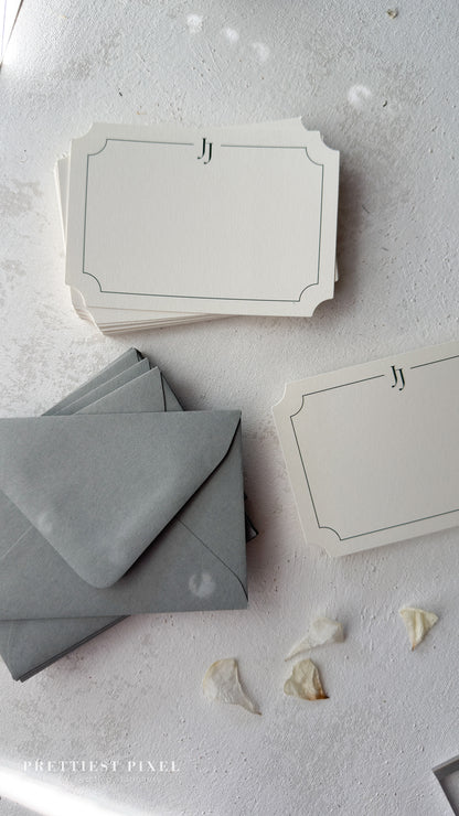 Personalized Stationery Gift Set for Her | Thank You Cards - Style 4902
