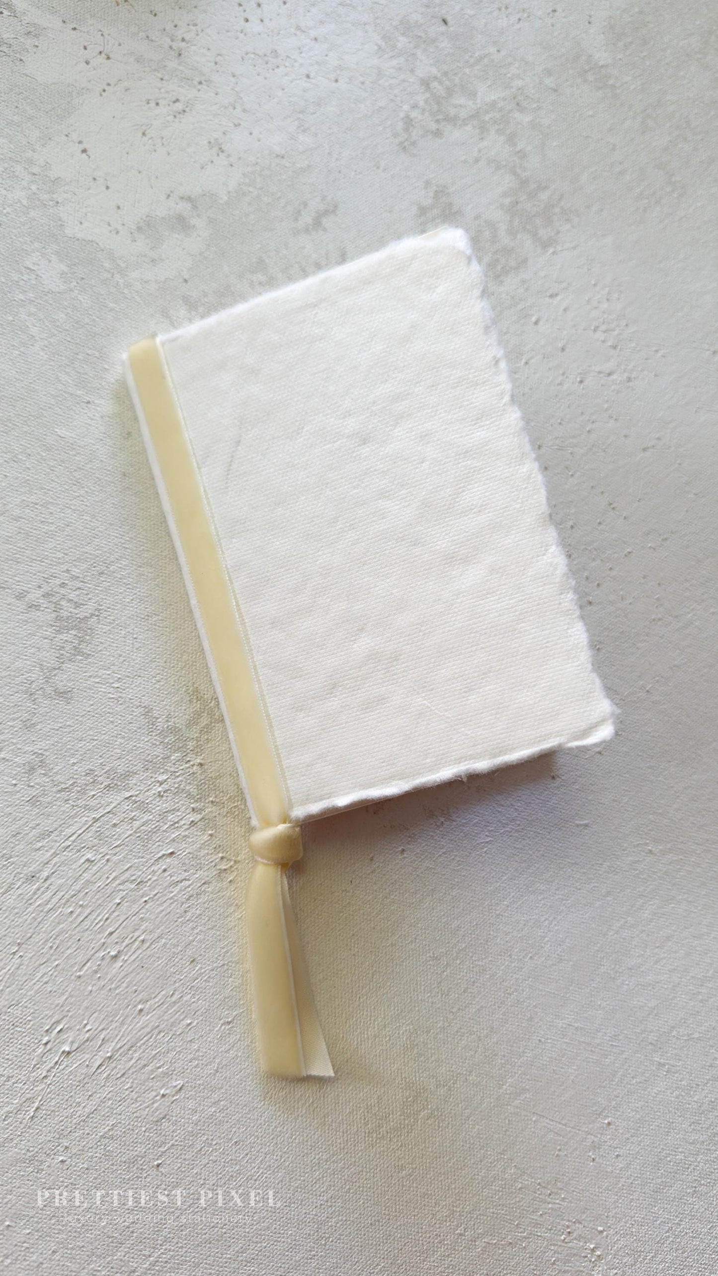 Handmade Paper Officiant Vow Books: Wedding Booklets (Set of 1)