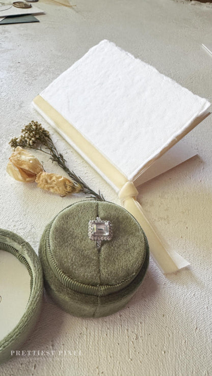 Handmade Paper Officiant Vow Books: Wedding Booklets (Set of 1)