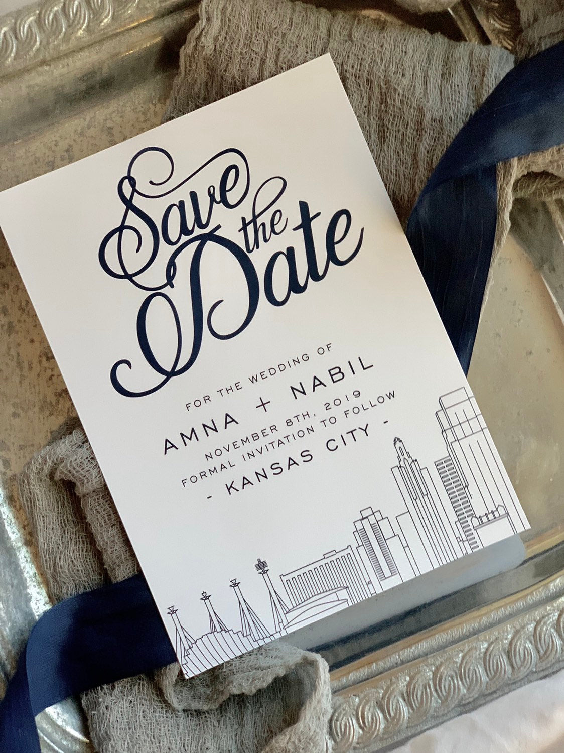 Save the Date - Wedding Save the Date Engagement Invitation Wedding Papers Style 183