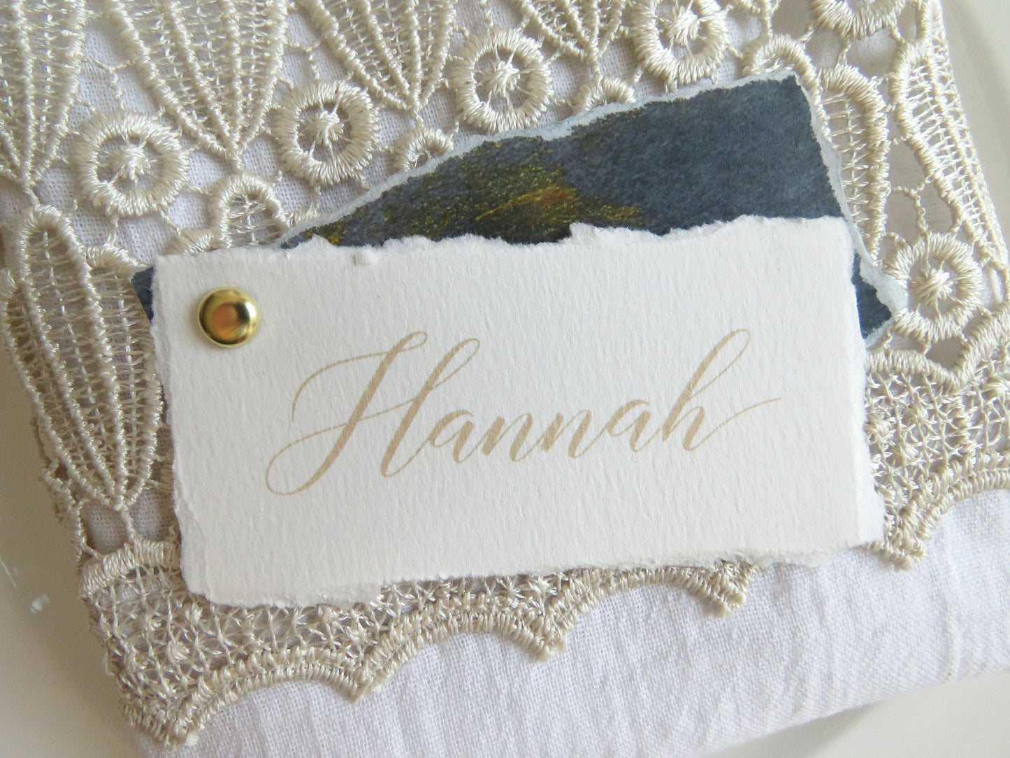 Wedding Name Cards | Wedding Place Cards Name Escort Cards  - Layered Felt