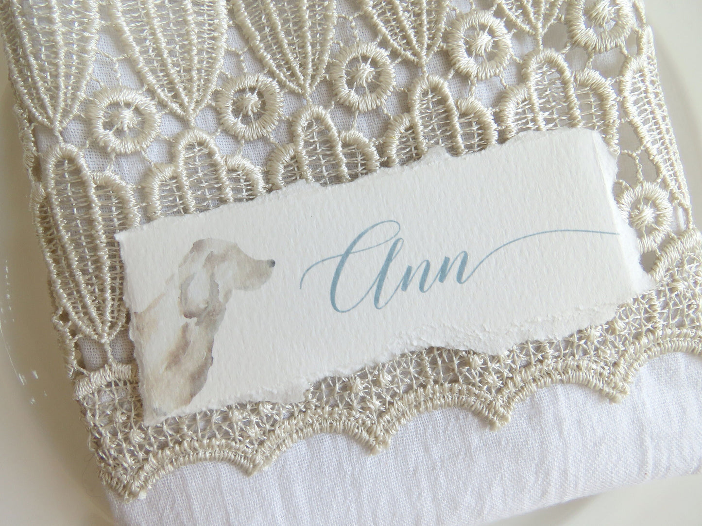 Wedding Name Cards | Wedding Place Cards Name Escort Cards - Puppy