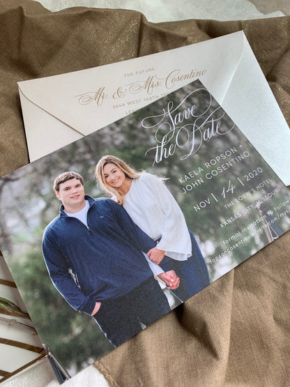 Save the Date | Wedding | Envelopes - Style 184  |  SET OF 10