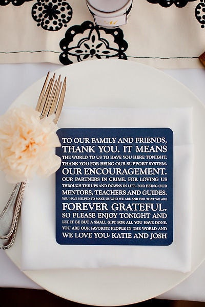 Wedding  Thank You Card | Wedding Thank You Card | Thank You Card | Thank You - Style 28  | SET OF 10