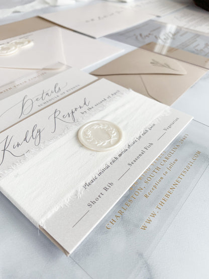Personalized  Wedding Invitation | Style 245