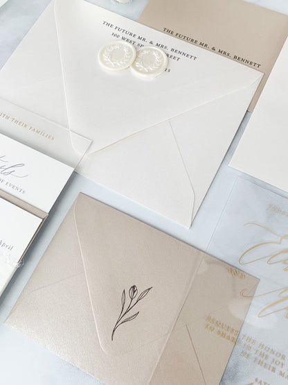 Personalized  Wedding Invitation | Style 245