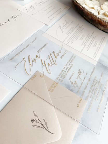 Personalized  Wedding Invitation | Style 245