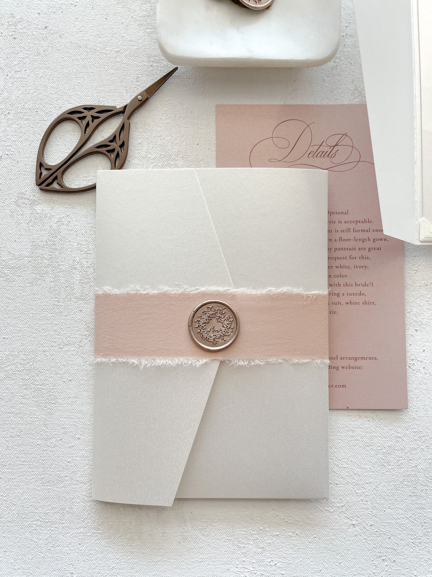 Blush Wedding Invitations | Acrylic Invitation | Clear Invitations |  Invites |  Elegant Invitation | Acrylic Invitations  - Style 39c