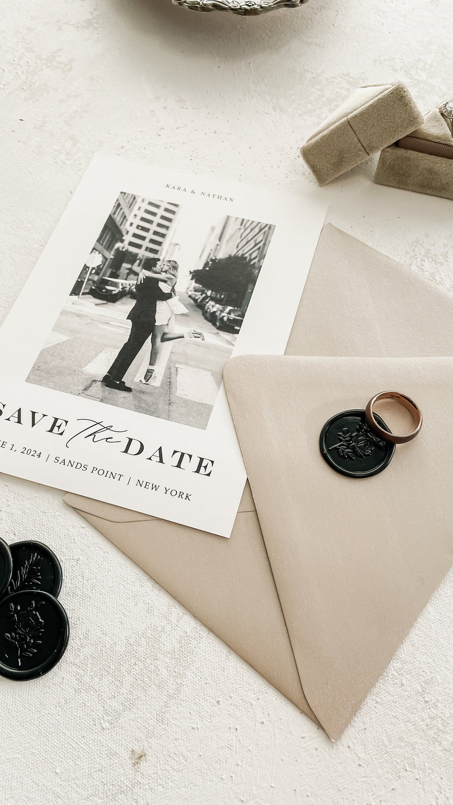 Save the Date - Wedding Save the Date Engagement Invitation Wedding Papers Style 18