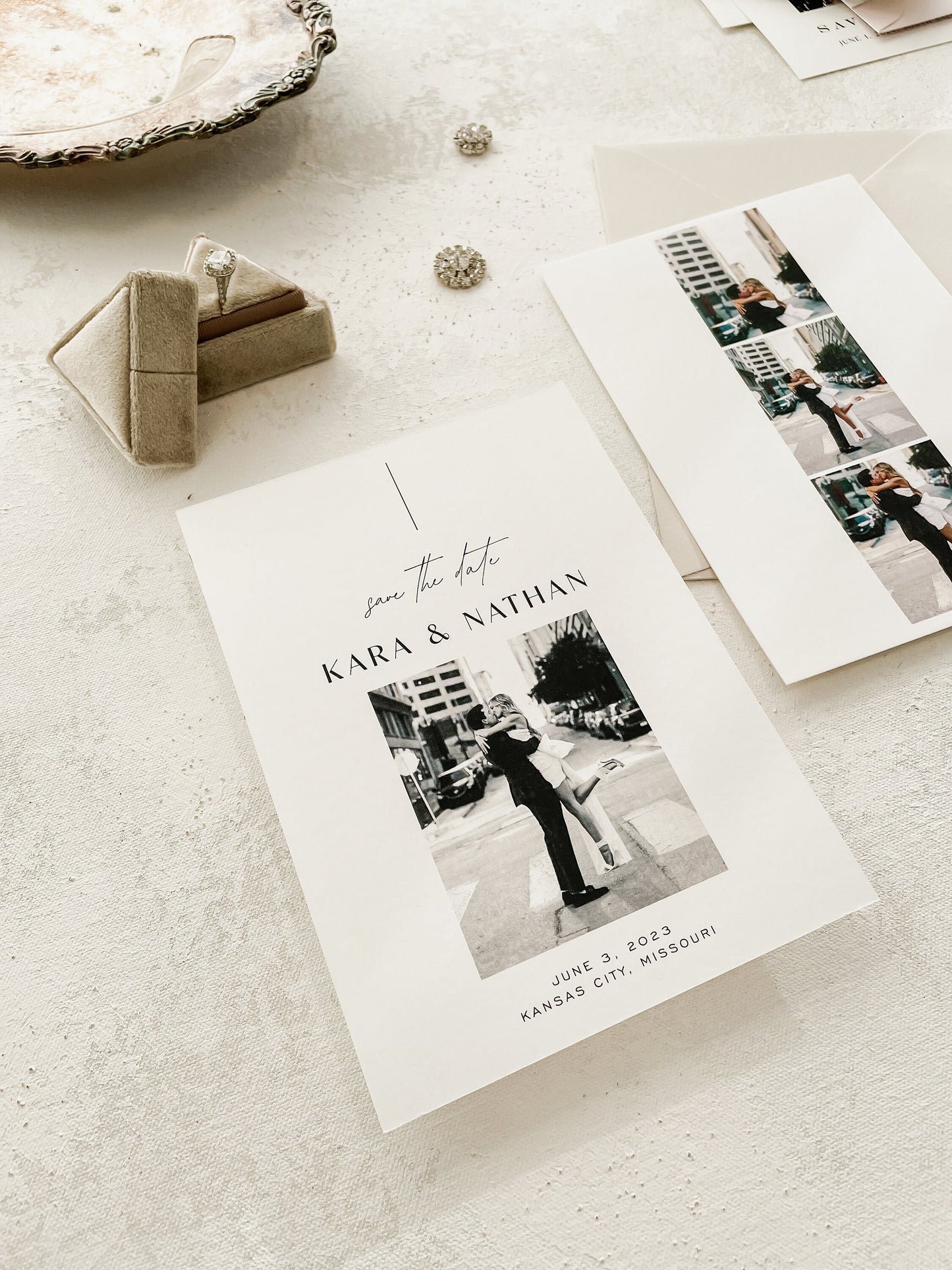 Save the Date - Wedding Save the Date Engagement Invitation Wedding Papers Style 20