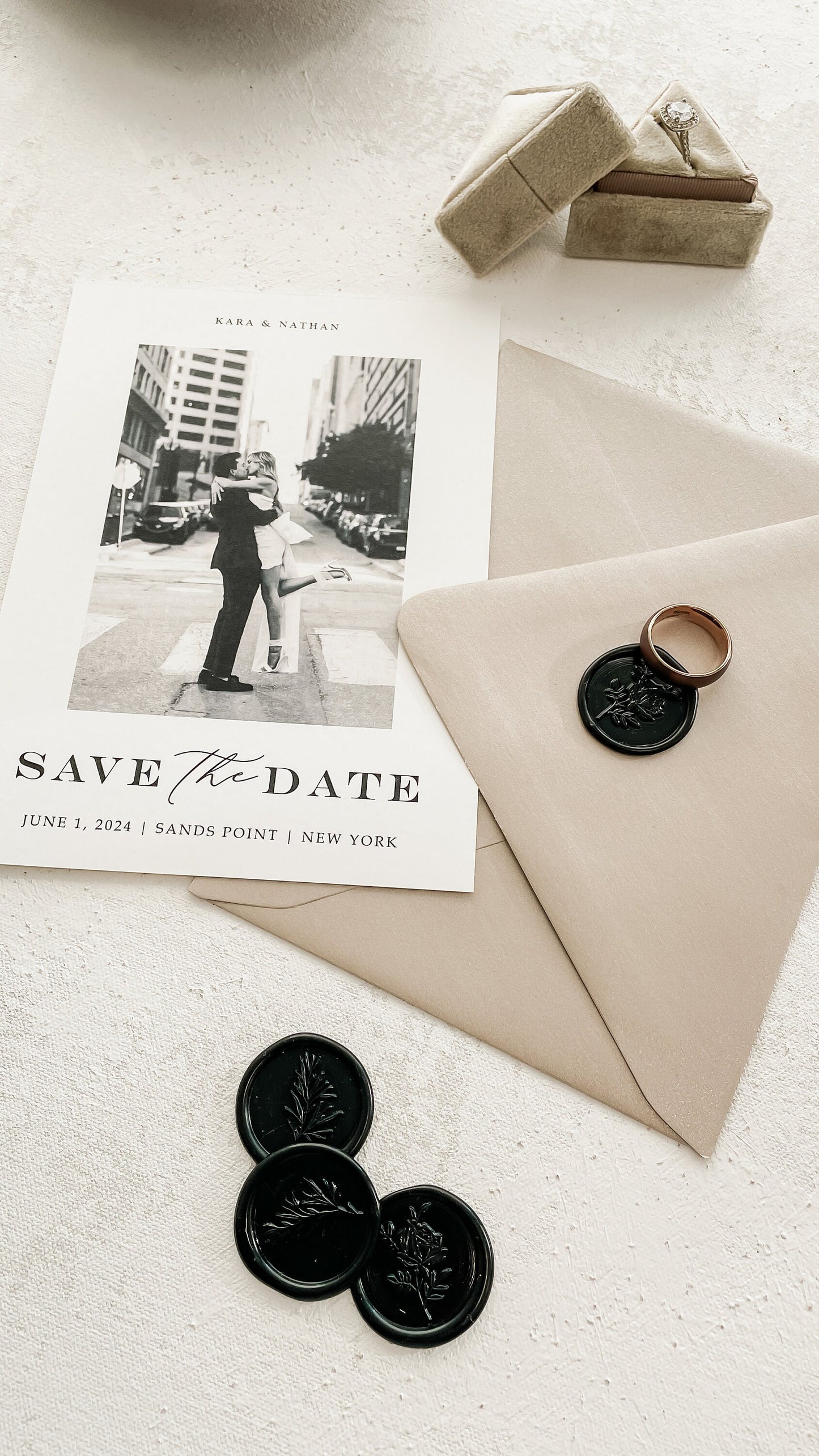 Save the Date - Wedding Save the Date Engagement Invitation Wedding Papers Style 18