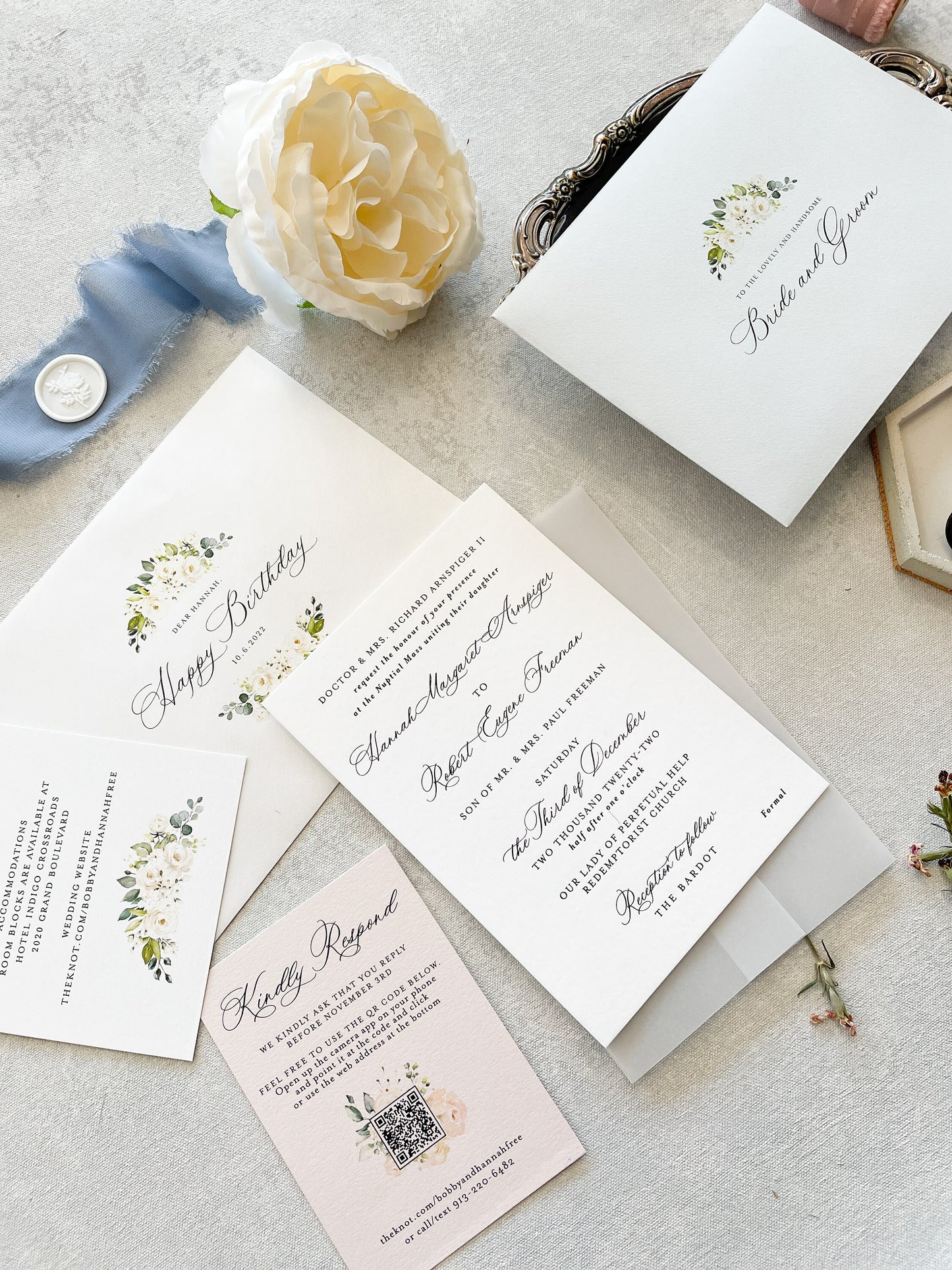 Acrylic Wedding Invitation | Acrylic Card |  Clear Invitations  | Custom Invitations | Invitation Card | Elegant Invitations - Style 78