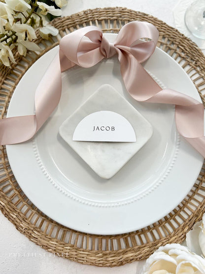 Custom Arch Place Cards | Die-Cut Name Cards Name Tags - Style 154